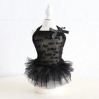 Dogs and Cats Dress Letters and Lace Design Pet Puppy Shirt Spring/Summer Clothes Outfit 2 Colours