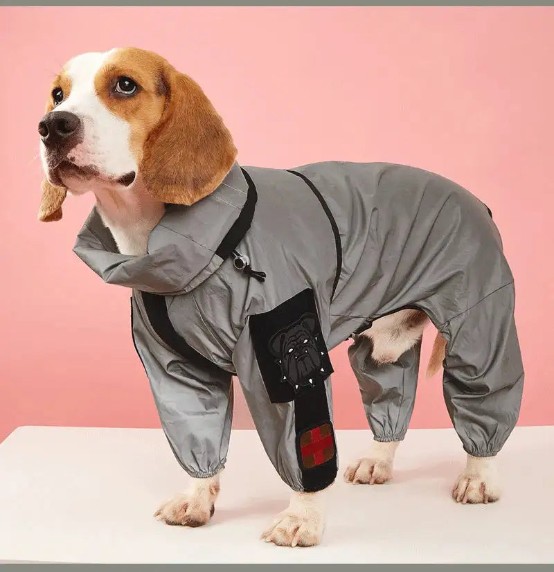 Outdoor Large Dog Raincoat: Stylish Protection for All Weather! ☔🐾