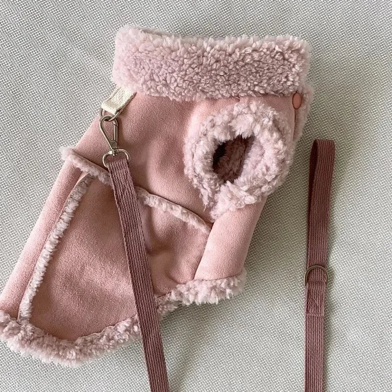 PetLAI Designer Dog Vest – Cute & Soft Autumn/Winter Coat for Small to Medium Dogs