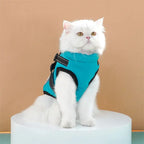 Pet Dog Coat with Harness Winter Cat Waterproof Coat Zipper Dog Jacket with Reflective Harness for Smal Medium Large Dogs
