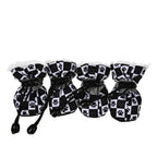 4pcs/set Durable Waterproof Winter Pet Dog Shoes Anti-slip Thick Pet Footwear Puppy Dogs Socks Booties