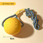 IndestructiChew 4-in-1 Dog Toy Bundle - EVA Chew-Proof Ball, Disc, Tug Rope & Dental Ring for Puppy & Adult Dogs