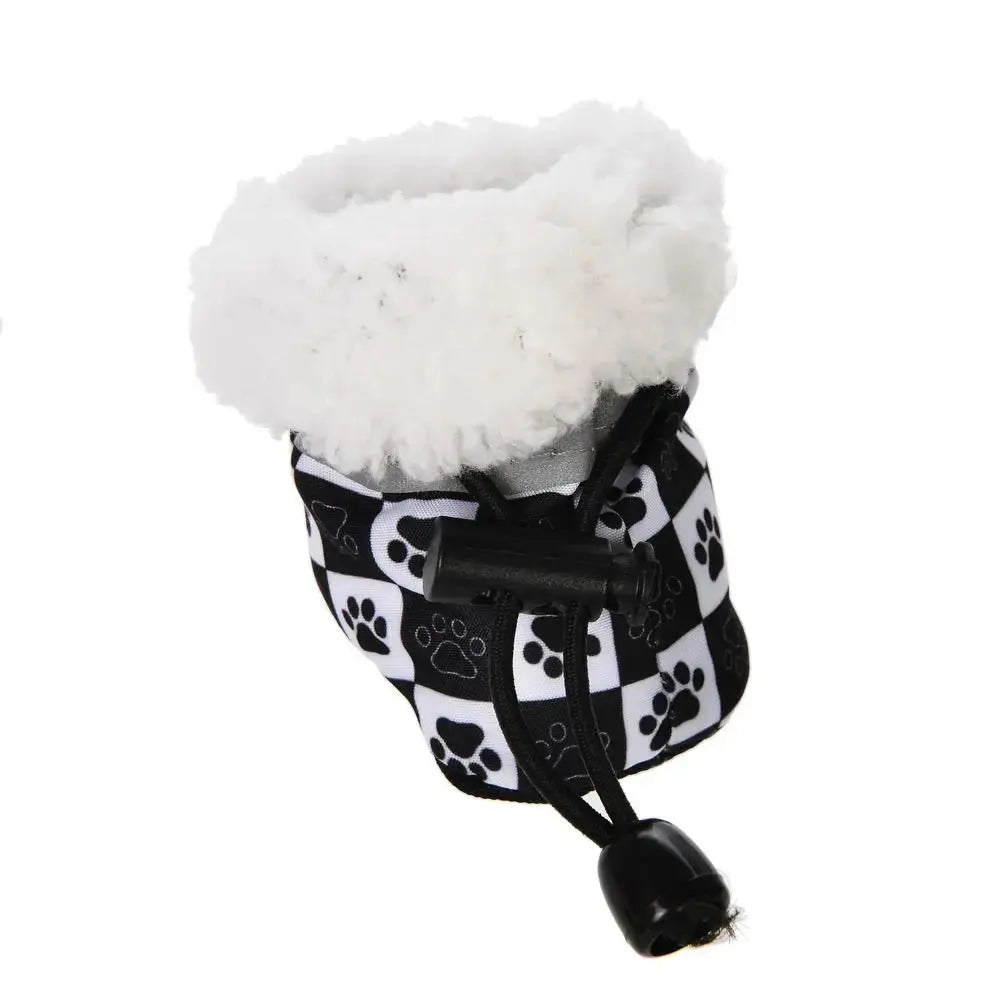4pcs/set Durable Waterproof Winter Pet Dog Shoes Anti-slip Thick Pet Footwear Puppy Dogs Socks Booties