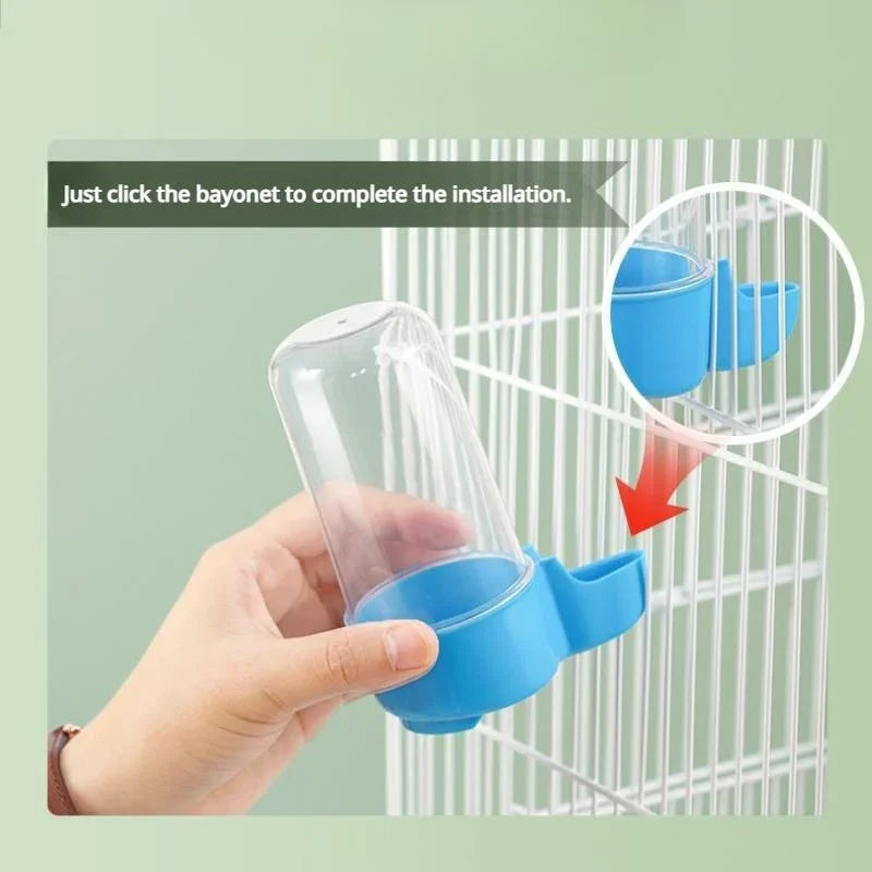 Hanging Bird Feeder & Water Cup
