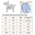 Fashion Pet Dog Clothes Bowknot Striped Shirts for Cat Dogs Cosplay Clothing Thin Summer Pet Costume Chihuahua Pet Supplies
