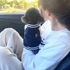 Embroidered Pet Baseball Jackets Dog Clothes For Small Medium Cat Teddy Coat Puppy Spring Clothes Warm Fashion Pet Outfit