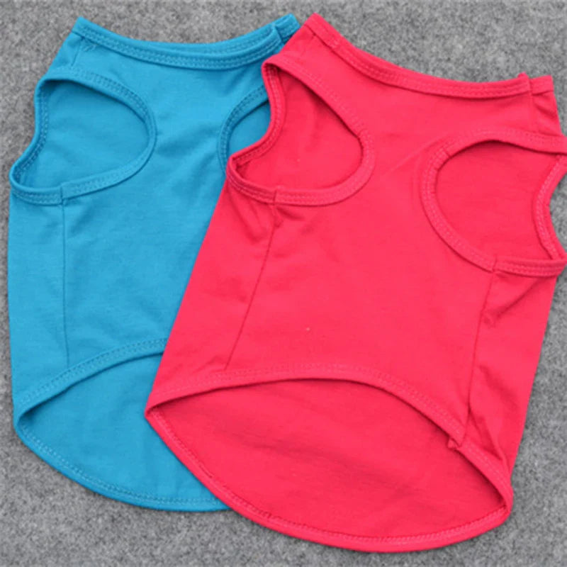 Lightweight Summer Dog Vest - Breathable Mesh Shirt for Small Dogs & Cats