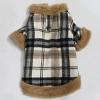 Pet Dog Clothes Lattice Coat Autumn Winter Dogs Pet Clothing Costume Clothes For Dogs Jacket Ropa Perro chihuahua Yorkshire