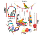 Wooden Bird Chew Toy Set (11pc)