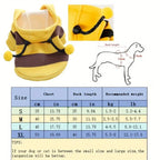 Bee Pet Puppy Coat Apparel Outfit Dog Halloween Hoodies Winter Cat Cosplay Costume Holiday Outfit for Small Medium Dogs & Cats