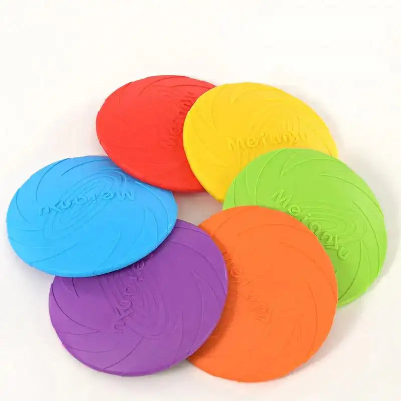 Ultra-Durable Chew-Proof Dog Frisbee – Bite Resistant Flying Disc for Outdoor Training & Play