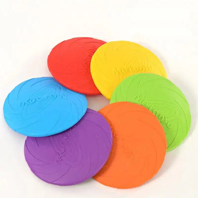 Ultra-Durable Chew-Proof Dog Frisbee – Bite Resistant Flying Disc for Outdoor Training & Play Main Image