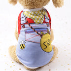 Casual Cartoon Dog T-Shirt – Soft Summer Vest for Small Puppies
