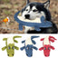 Interactive Squeaky Alligator Chew Toy – Durable Puppy Teething & Teeth Cleaning Dog Toy with Crinkle Sound, Non-Toxic (Blue/Red/Green)