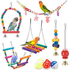 Wooden Bird Chew Toy Set (11pc)