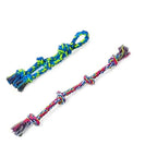 Heavy-Duty Rope Tug Toy - Triple-Knot Chew for Large Breed Dogs, Indestructible Tug-of-War