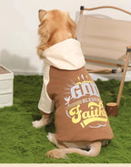 HOOPET Dog Clothes Fall and Winter Models Labrador Dogs Border Collie Pet Clothing Spring and Large Dog Sweater Winter