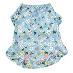 Summer Large Dog Cooling Clothes Cute Pet Dog Princess Dresses Medium Big Dogs Summer Vest Labrador Golden Retrievers Clothes