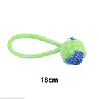 Durable Cotton Rope Dog Toys - Interactive Chew Toys for Puppies & Dogs, Dental Care, Non-Toxic