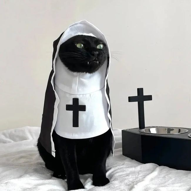 Cat Costumes, Cats and Dogs, Cross-dressing, Funny COS, Small and Medium-sized Pet Photo Props, Cat Funny Costumes Hover Image