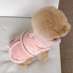PetLAI Designer Dog Vest – Cute & Soft Autumn/Winter Coat for Small to Medium Dogs