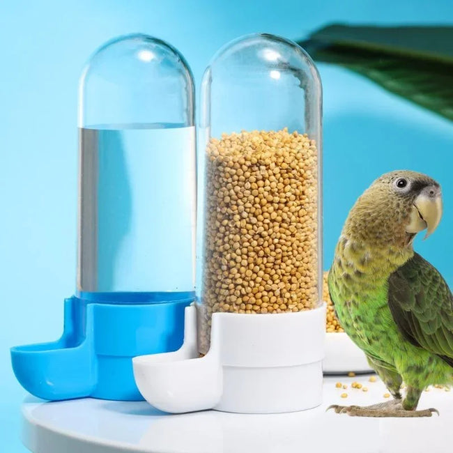 Hanging Bird Feeder & Water Cup Hover Image