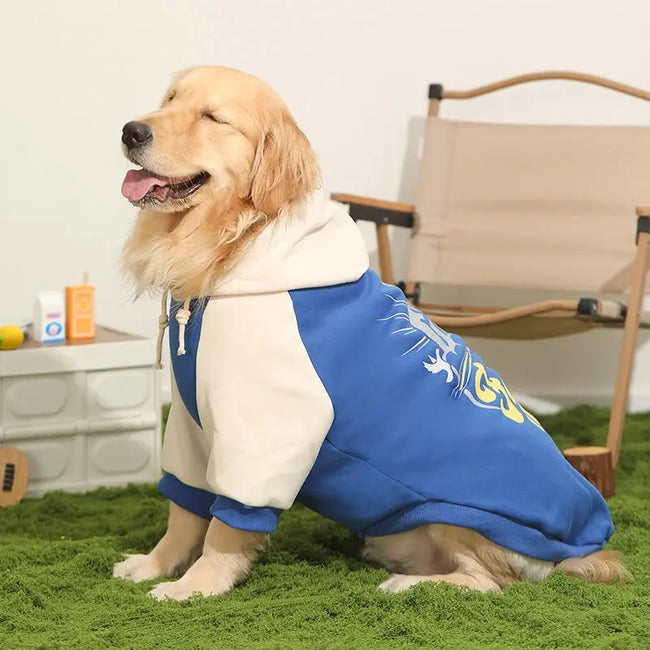 HOOPET Dog Clothes Fall and Winter Models Labrador Dogs Border Collie Pet Clothing Spring and Large Dog Sweater Winter Hover Image