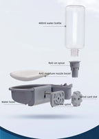 Hanging Pet Water Bottle & Bowl