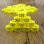 Bird Leg Bands (100pc, 8mm)