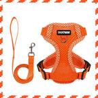 New Breathable Reflective Dog Harness Vest Easy To Wear Comfortable Adjustable Pet Harness for Small Medium Dogs