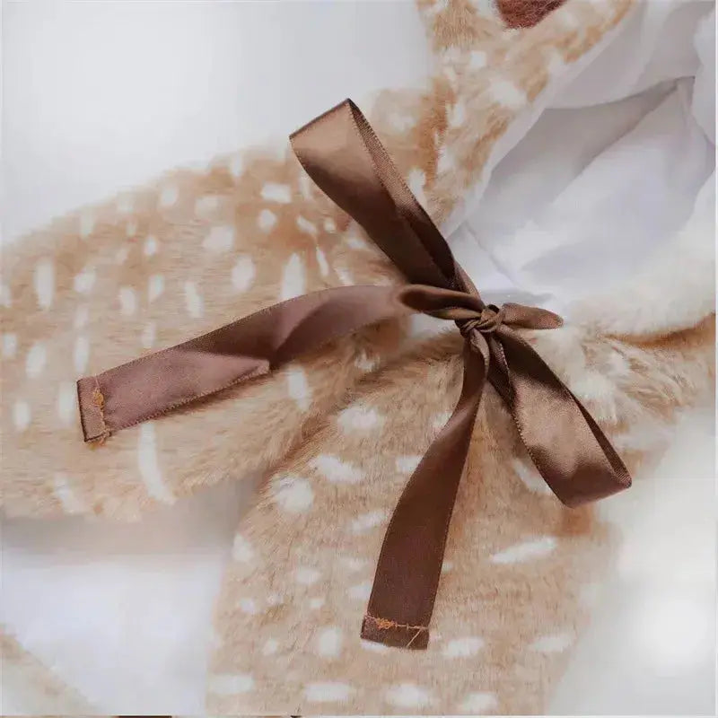 Funny Pet Cat Dog Halloween Costume Cosplay Elk Cloak Dog Costumes for Small Dogs Cute Christmas Cat Clothes
