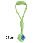 Durable Cotton Rope Dog Toys - Interactive Chew Toys for Puppies & Dogs, Dental Care, Non-Toxic