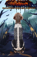 Dogs Skeleton Pattern Clothes Dog Halloween Cosplay Costume Halloween Bone Hoody Sweater Large Dog Jumpsuit Suit S-XXXL