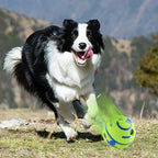 Dog Toy Wobble Wag Giggle Glow Ball – Interactive Dog Attention Toy with Fun Giggle Sounds