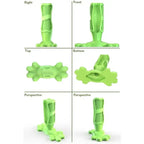Cactus Dental Chew Toy: Self-Cleaning Toothbrush & Treat Dispenser for All Dogs