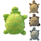 Cartoon Turtle Shape Dog Backpack No-Pull Pet Harness Vest Self Carrier Metal Zipper Large Capacity Backpack Pet Products