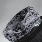 Thickened Big Dog Coat Jacket with Fur Collar Winter Warm Pet Clothes for Medium Large Dogs Greyhound Doberman mascotas Outfits