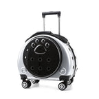 Transparent Space Cat Travel Capsule