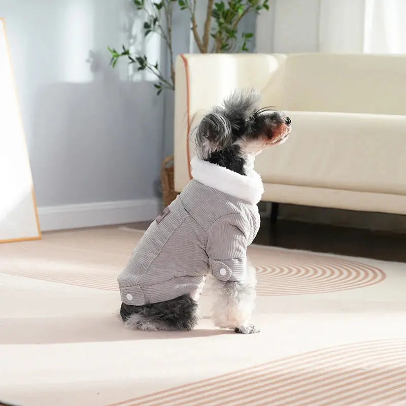 Winter Dog jacket For Small Medium Dogs Cats Fleece Puppy Kitten Jacket Coat Schnauzer Yorkshire Chihuahua Pet Costume