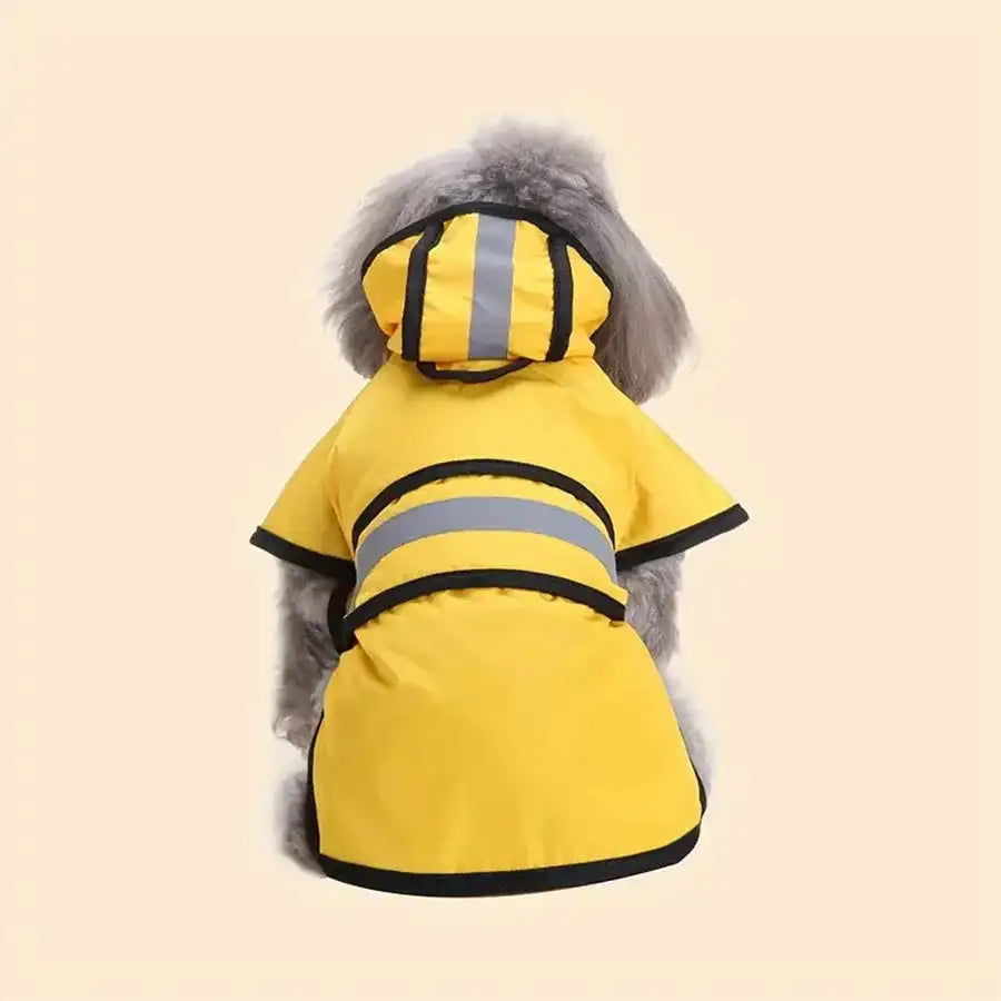 Adjustable Waterproof Dog Raincoat - Windproof & Comfortable Pet Jacket for Small to Large Breeds