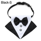 For Large and Medium Dogs Tuxedo Dog Suit and Bandana Set Dogs Tuxedo Suit Dog Prince Bow Tie Shirt Formal Dog Weeding Attire