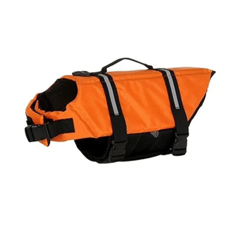 Dog Life Jacket - Reflective, Adjustable Safety Vest with Enhanced Buoyancy for Large Dogs