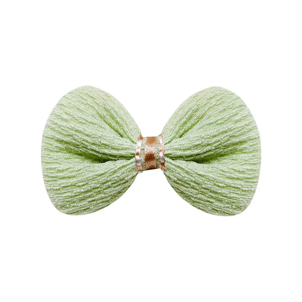 20PCS Cute Pet Dog Hairpin Cat Dog Solid Color Plaid Bow Hair Clips for Dogs Boutique Clips Dog Grooming Hair Accessories