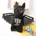 BatWing Pups - 100% Cotton Bat Costume for Small to Large Dogs | Halloween Pet Outfit