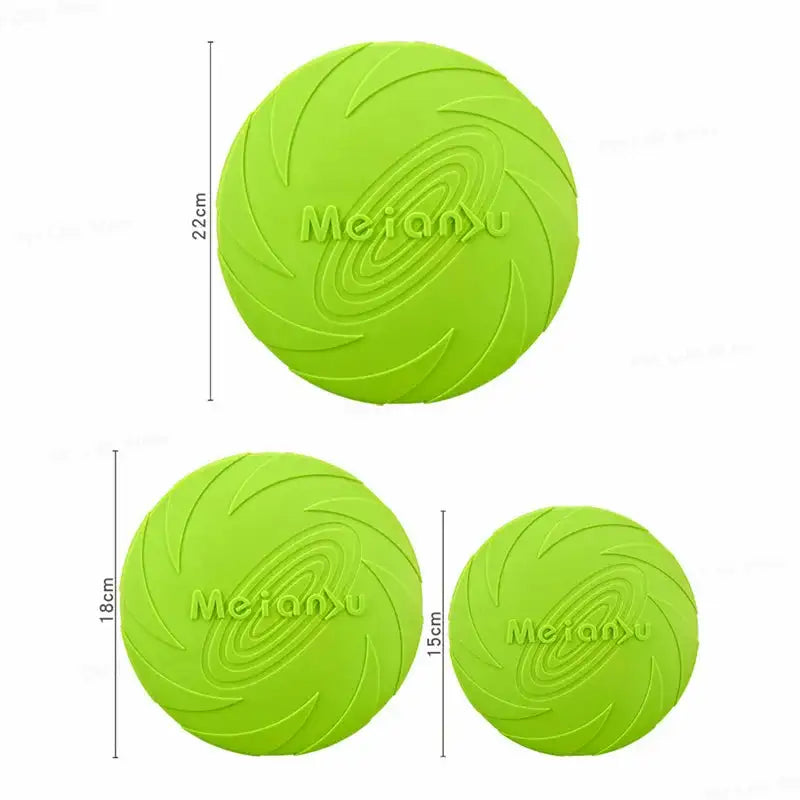 Ultra-Durable Chew-Proof Dog Frisbee – Bite Resistant Flying Disc for Outdoor Training & Play
