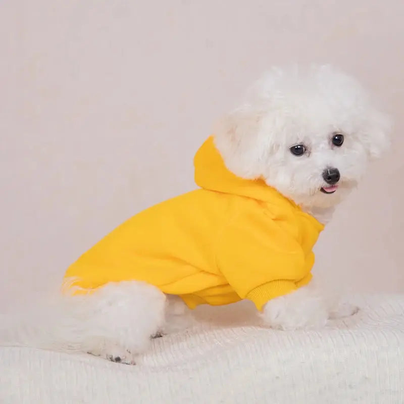 2021 Winter Pet Dog Clothes Dogs Hoodies Fleece Warm Sweatshirt Small Medium Large Dogs Jacket Clothing Pet Costume Dogs Clothes