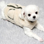 CozyPaws 2025 Dog Cardigan - 100% Cotton Winter Coat for Chihuahua & French Bulldog