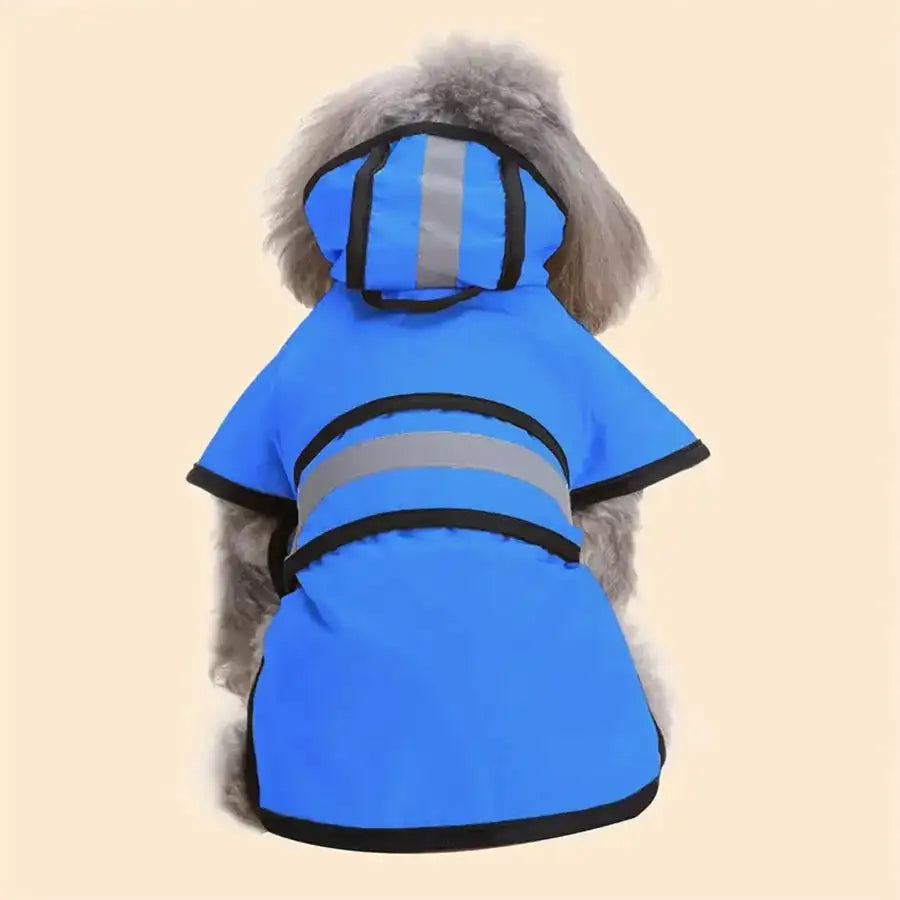 Adjustable Waterproof Dog Raincoat - Windproof & Comfortable Pet Jacket for Small to Large Breeds