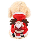 Christmas Dog Clothes for Small Medium Dogs Pet Costume Chihuahua Pets Hoodies Warm New Year Dog Clothing Yorkshire