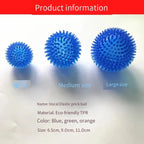 Squeaky Dental Chew Ball - Bouncy TPR Dog Toy for Teeth Cleaning & Play